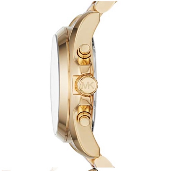 MICHAEL KORS Bradshaw Chronograph Watch—Gold/Rose - Picture 9 of 11